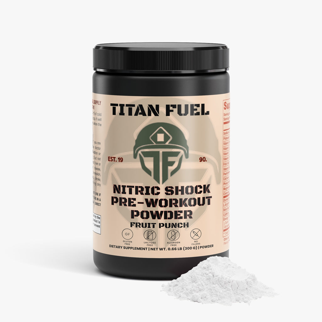Nitric Shock Pre-Workout Powder (Fruit Punch)